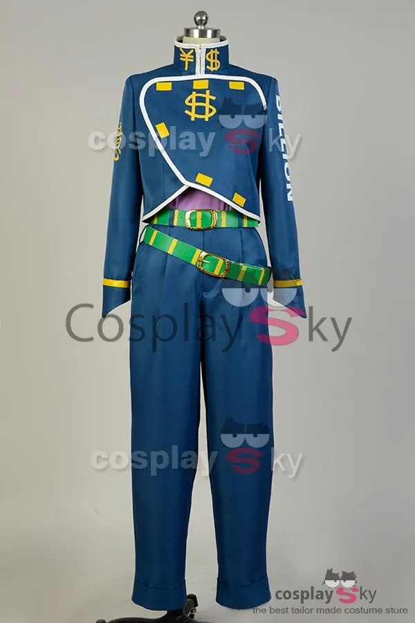 JoJo's Bizarre Adventure Okuyasu Nijimura Cosplay Costume