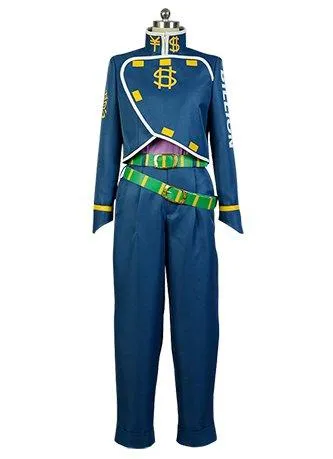 JoJo's Bizarre Adventure Okuyasu Nijimura Cosplay Costume