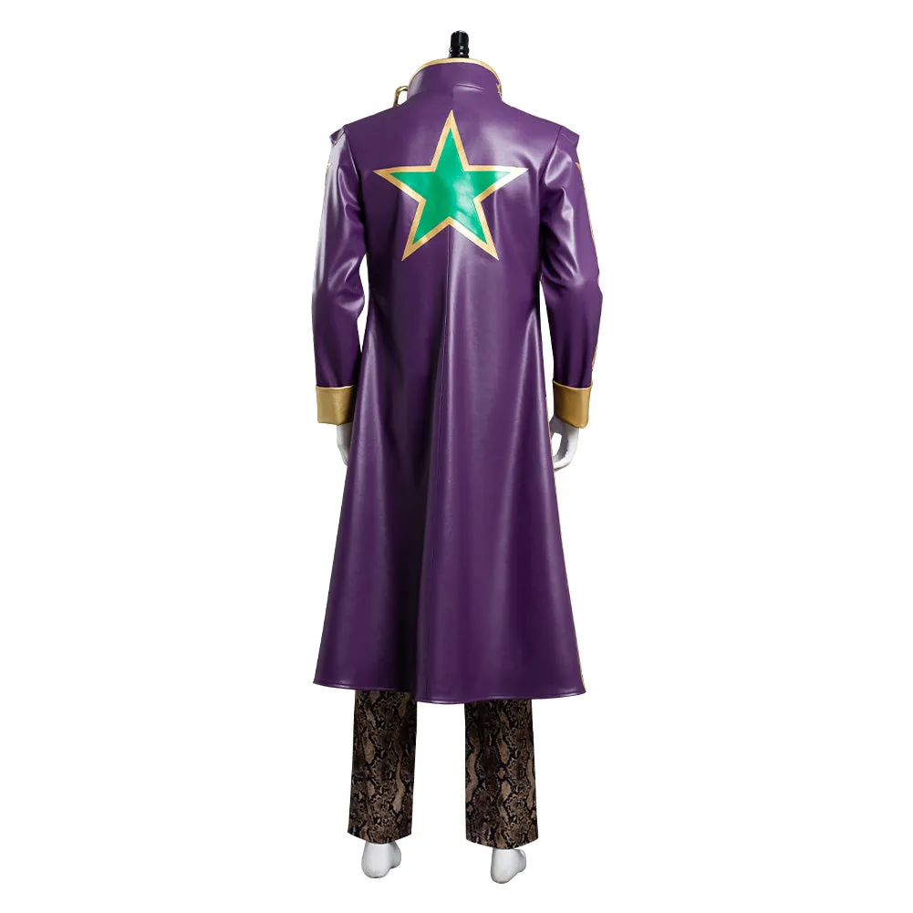 JoJo‘s Bizarre Adventure Stone Ocean Kujo Jotaro Outfits Cosplay Costume Halloween Carnival Suit