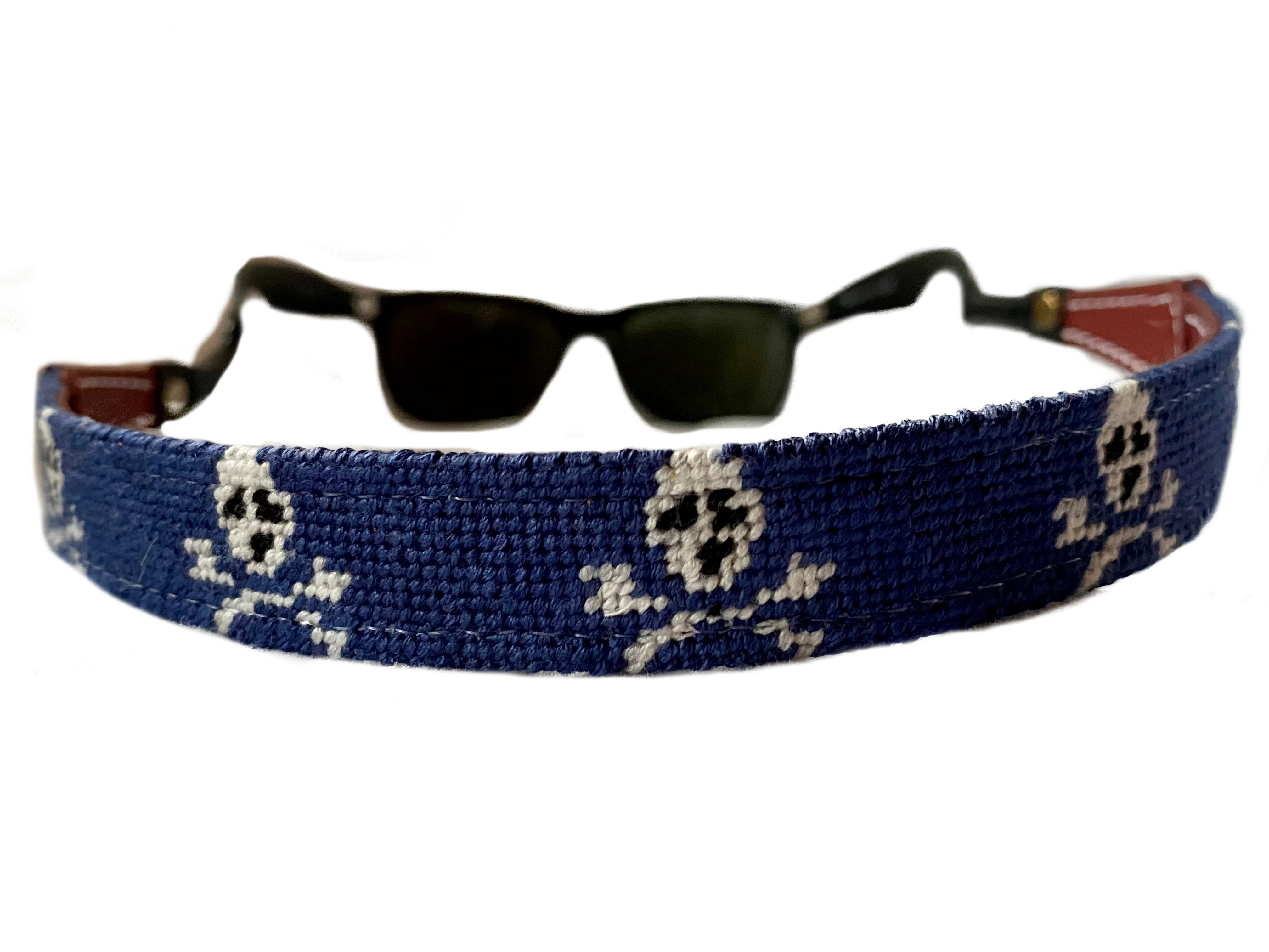 JOLLY ROGER NEEDLEPOINT SUNGLASS STRAPS™