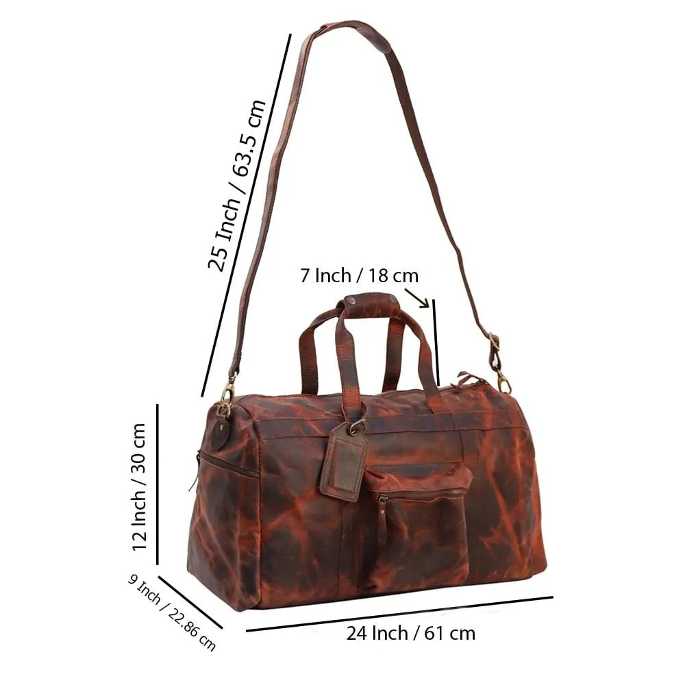 Jordan Handcrafted Leather Duffel