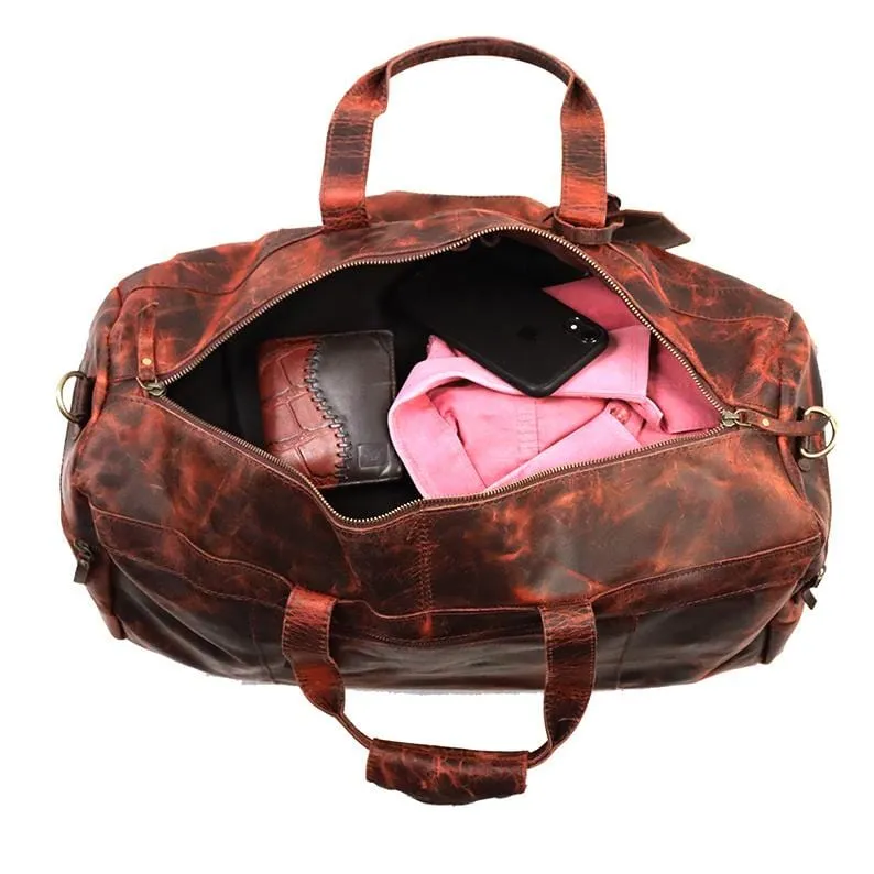 Jordan Handcrafted Leather Duffel