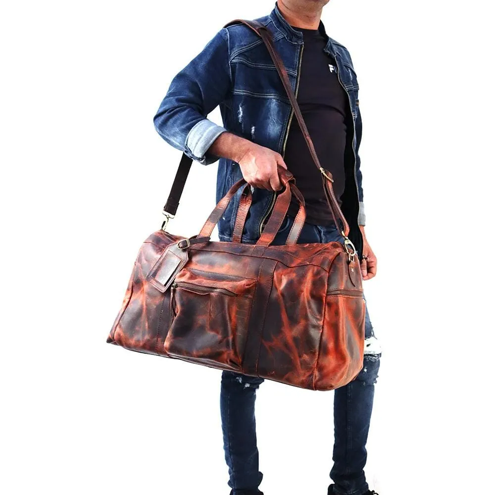 Jordan Handcrafted Leather Duffel