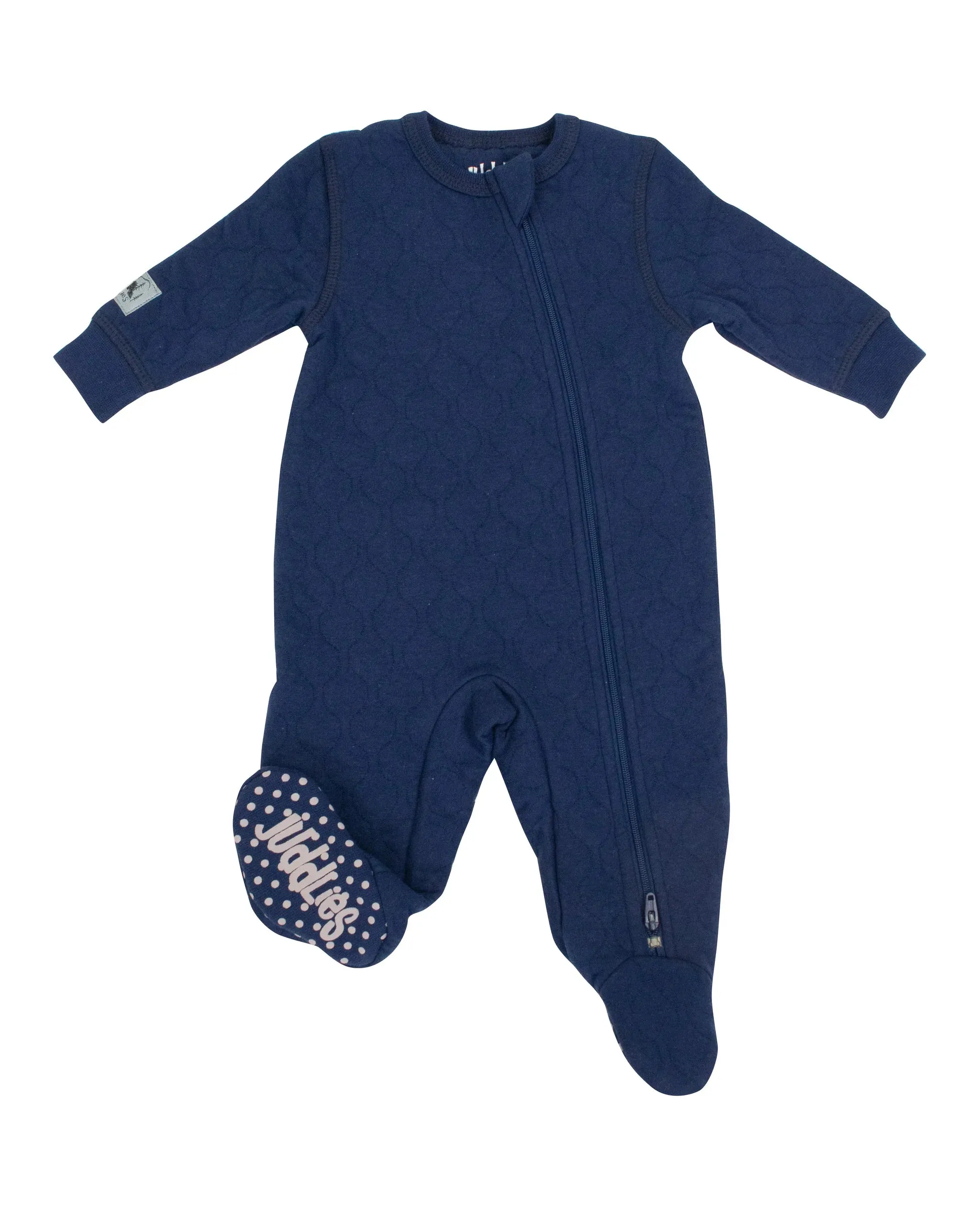 Juddlies - Quilted Footed Sleeper - Midnight