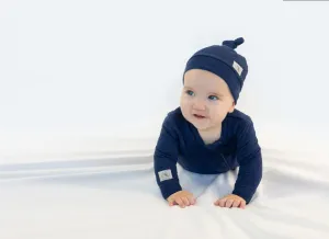 Juddlies - Quilted Footed Sleeper - Midnight