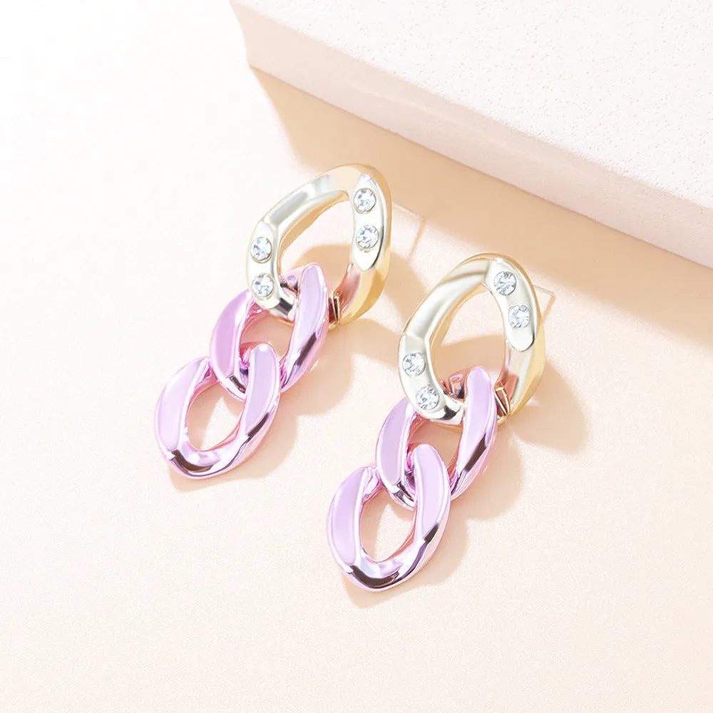 Just lil things Pink Pin  Earrings  jlt11398
