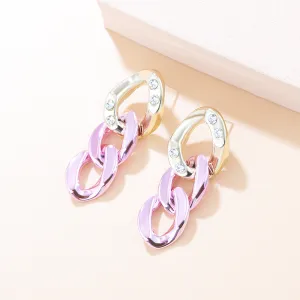Just lil things Pink Pin  Earrings  jlt11398
