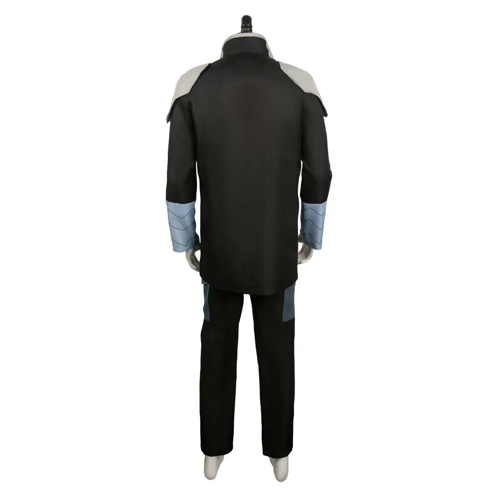Kaijuu 8-gou Hoshina Soushirou Anime Character Black Team Uniforms Cosplay Costume Outfits Halloween Carnival Suit