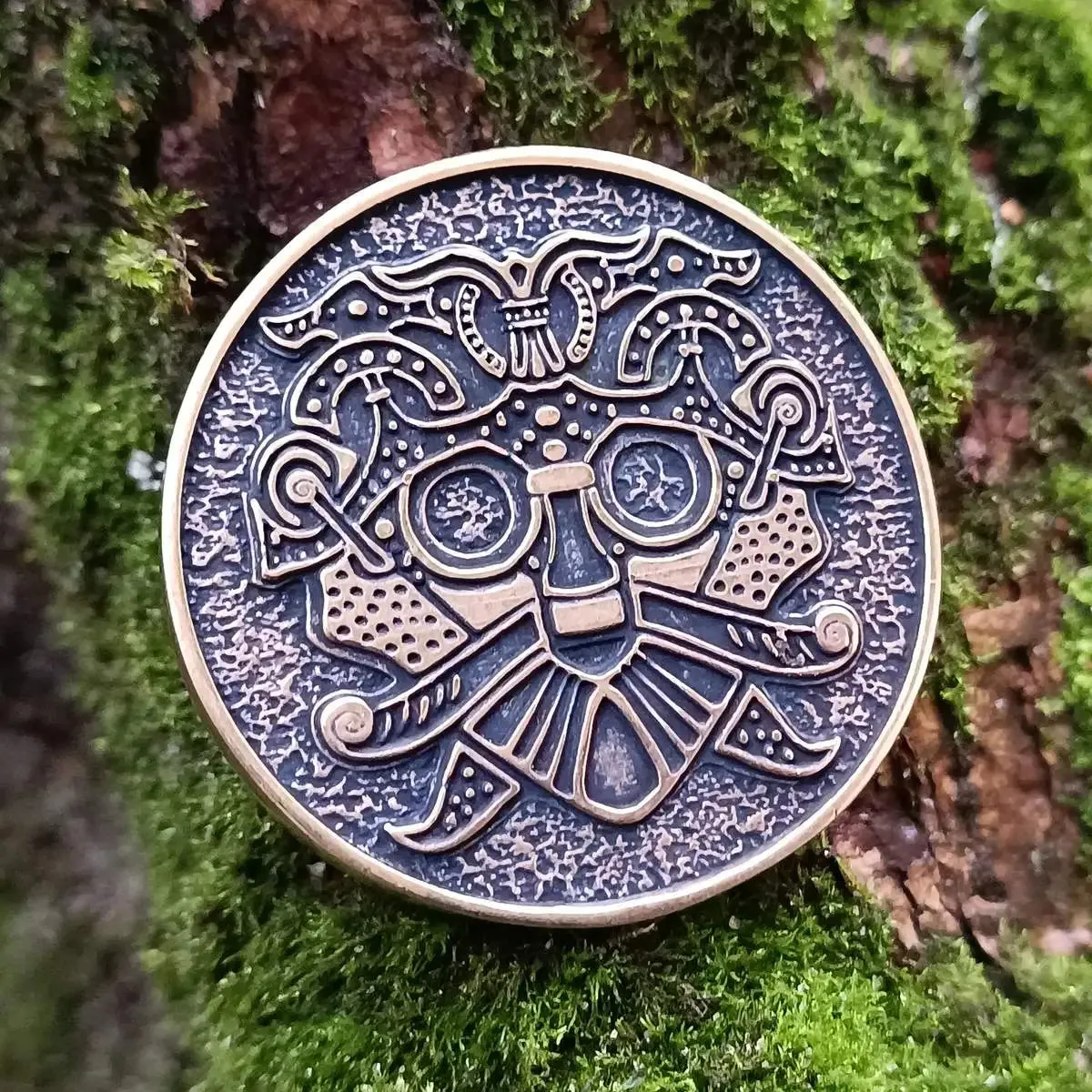 Kaupaloki bronze coin