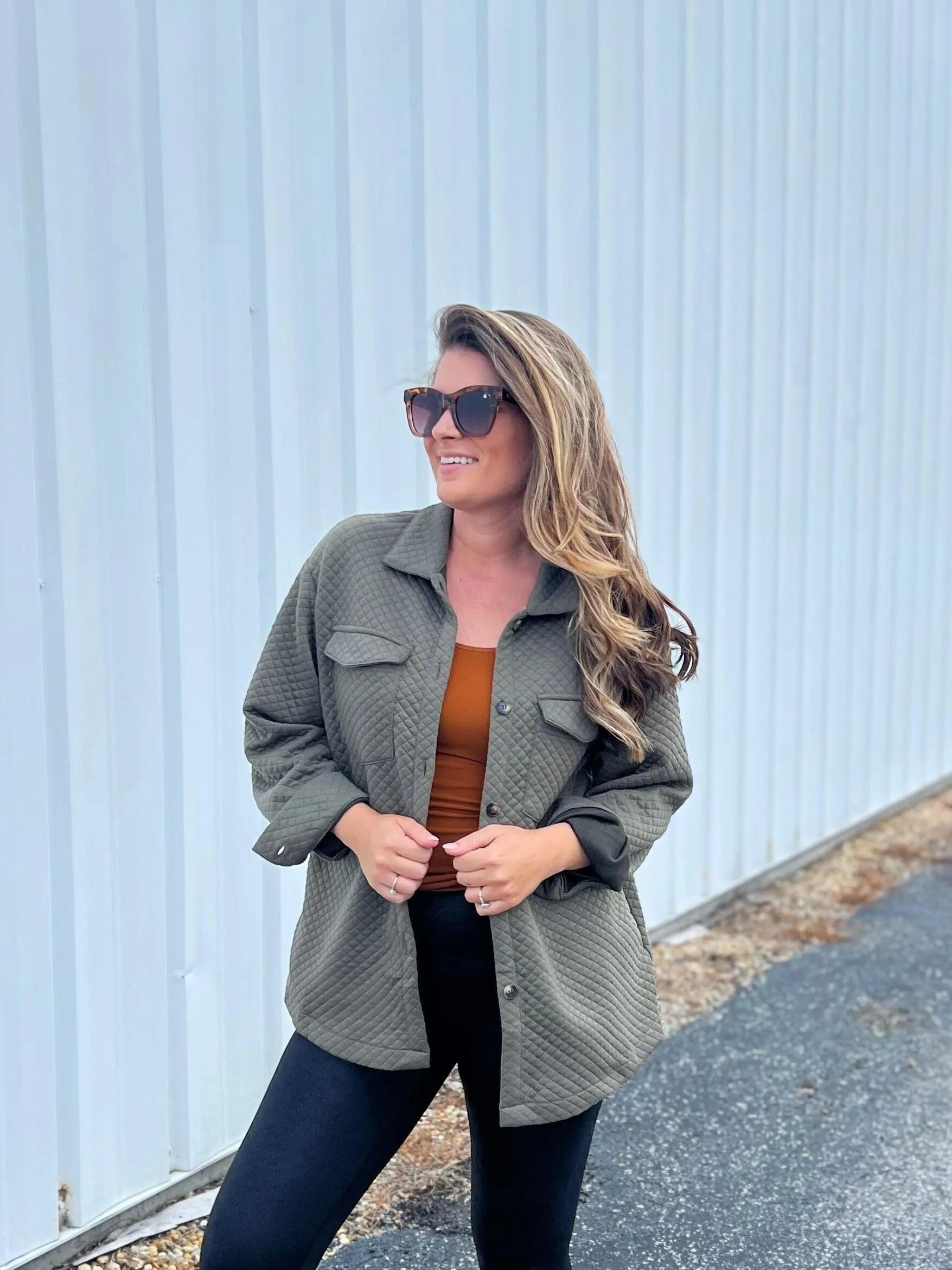Kelsey Quilted Shacket