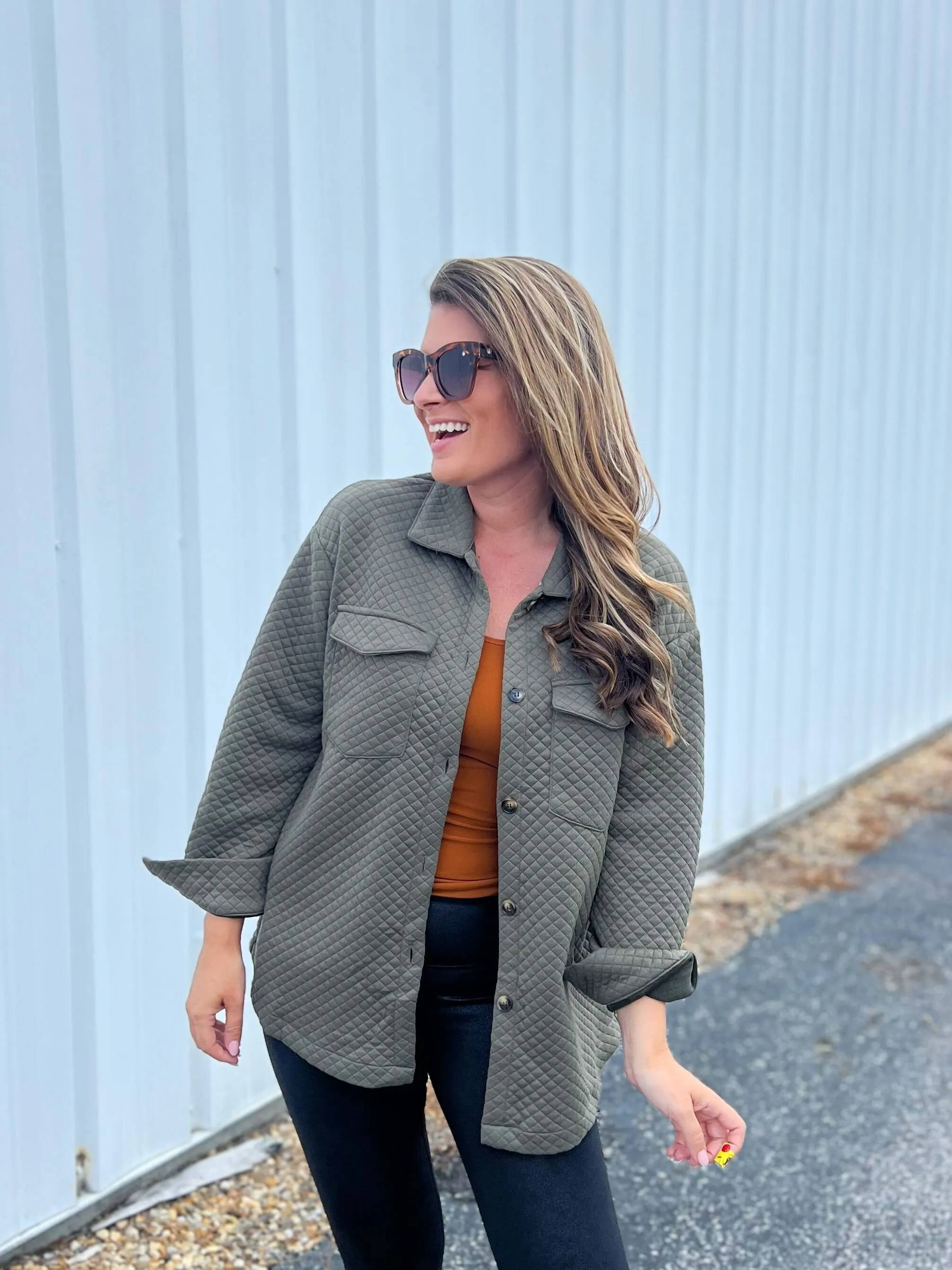 Kelsey Quilted Shacket