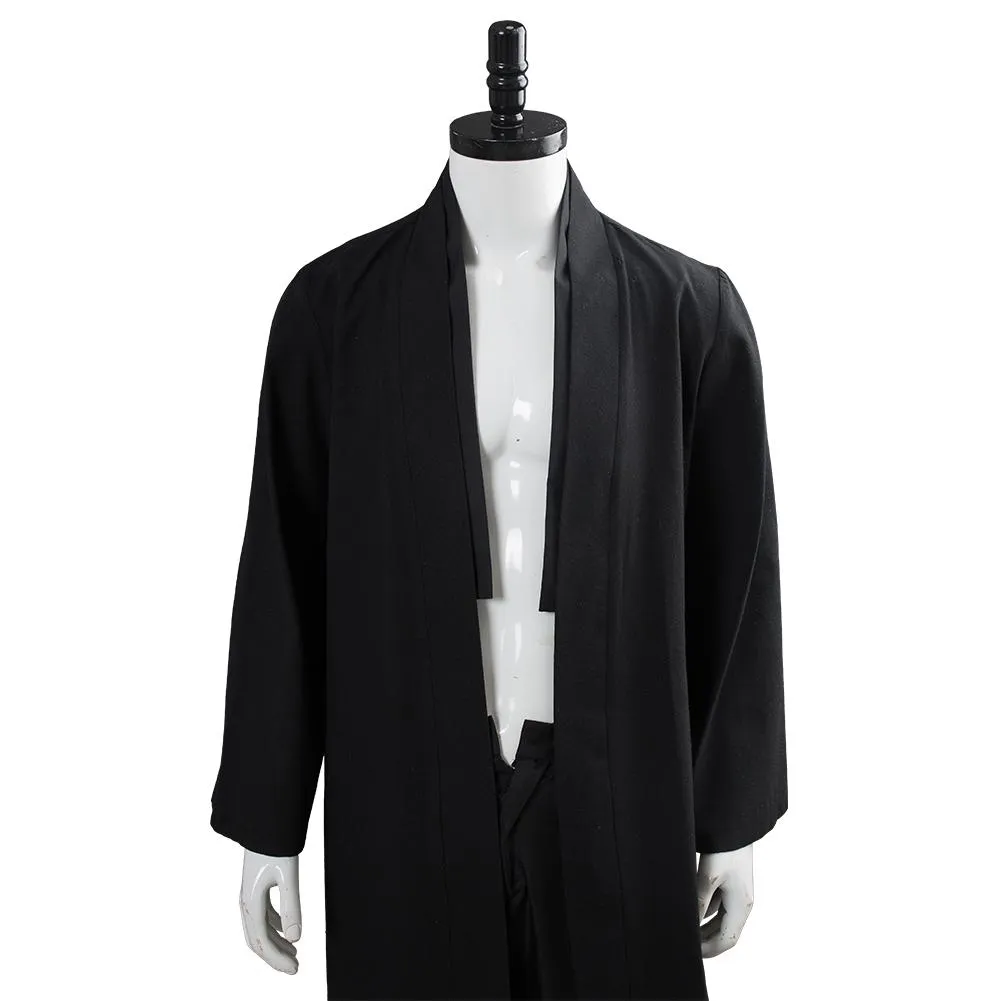 Kenobi Jedi TUNIC Cosplay Costume Black Version No Cloak
