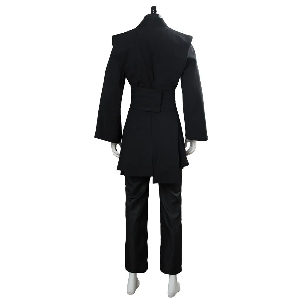 Kenobi Jedi TUNIC Cosplay Costume Black Version No Cloak