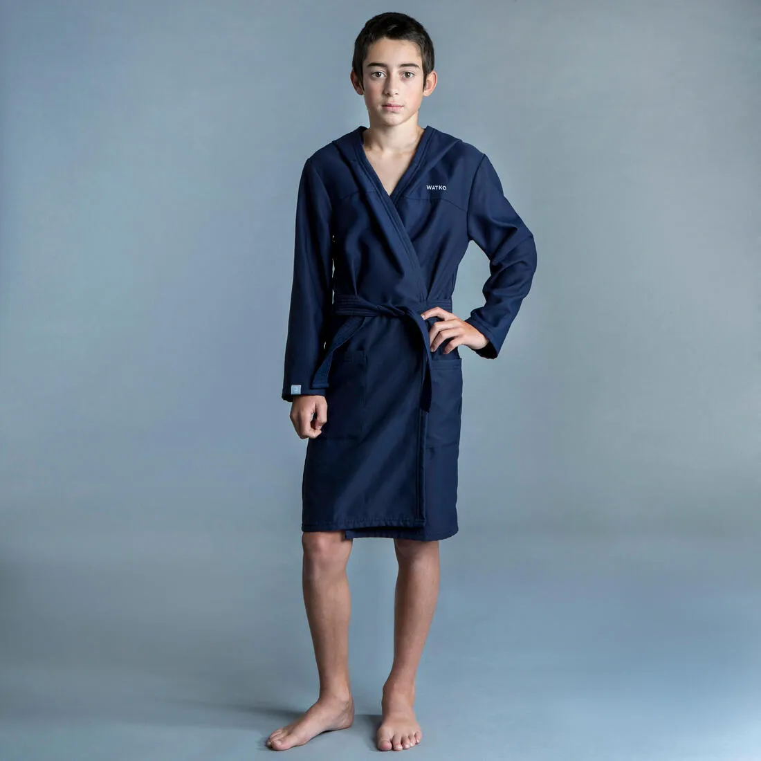KID'S COMPACT POOL BATHROBE