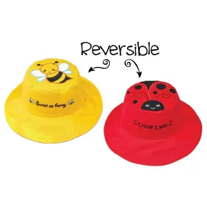 Kids Sun Hat LadyBug Bee
