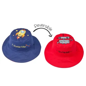 Kids Sun Hat Spaceship Robot