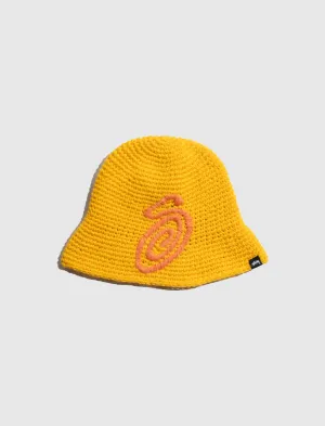 KNIT BUCKET HAT