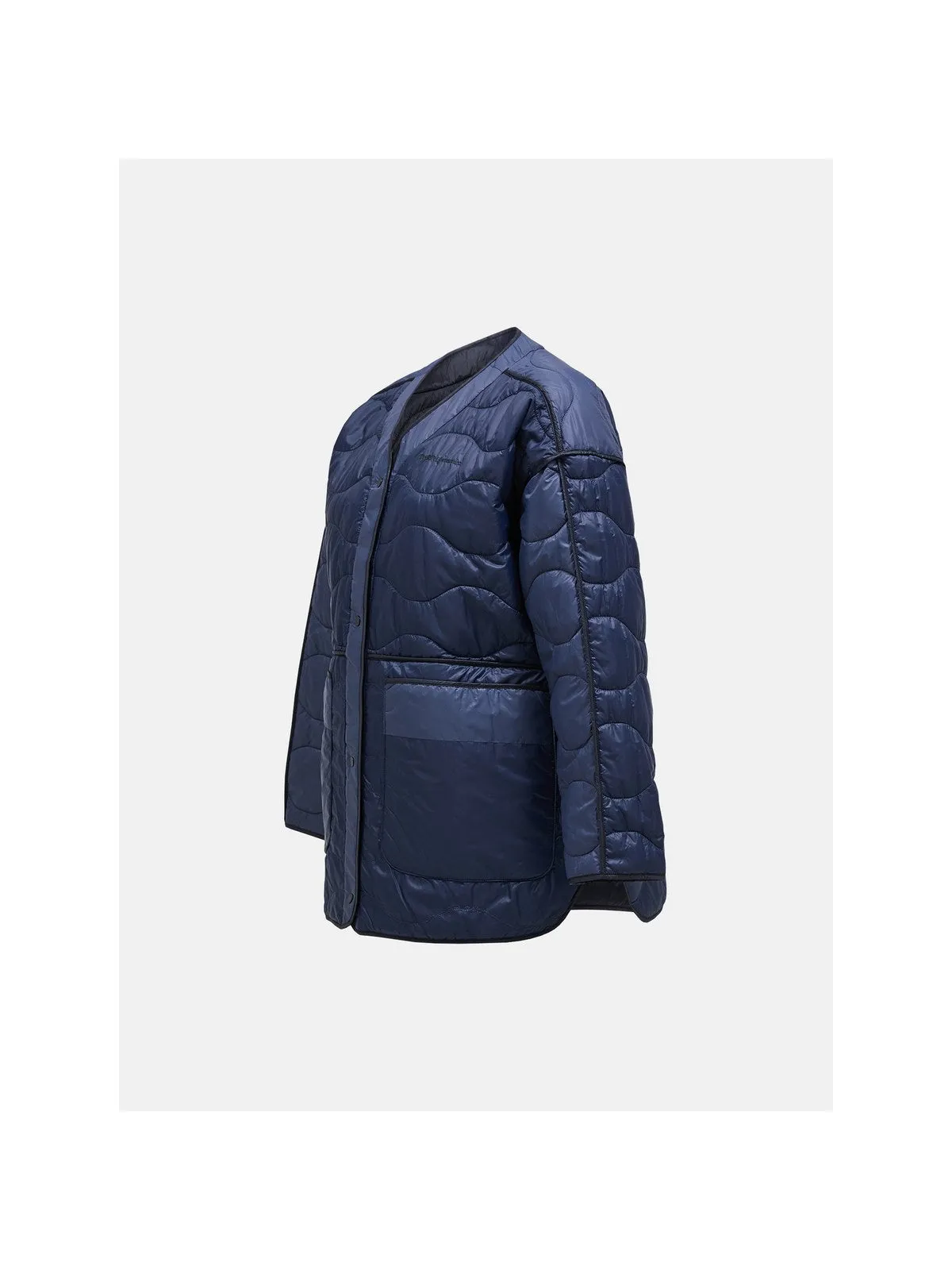 Kurtka Peak Performance W Quilted Oversized Liner czarny