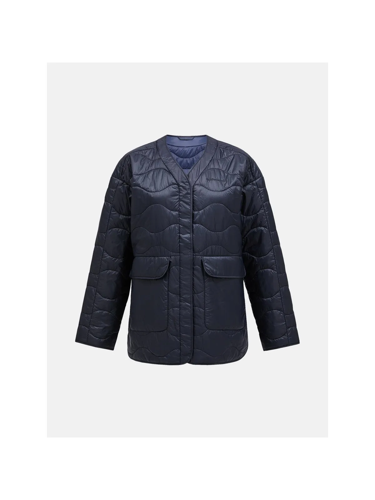 Kurtka Peak Performance W Quilted Oversized Liner czarny