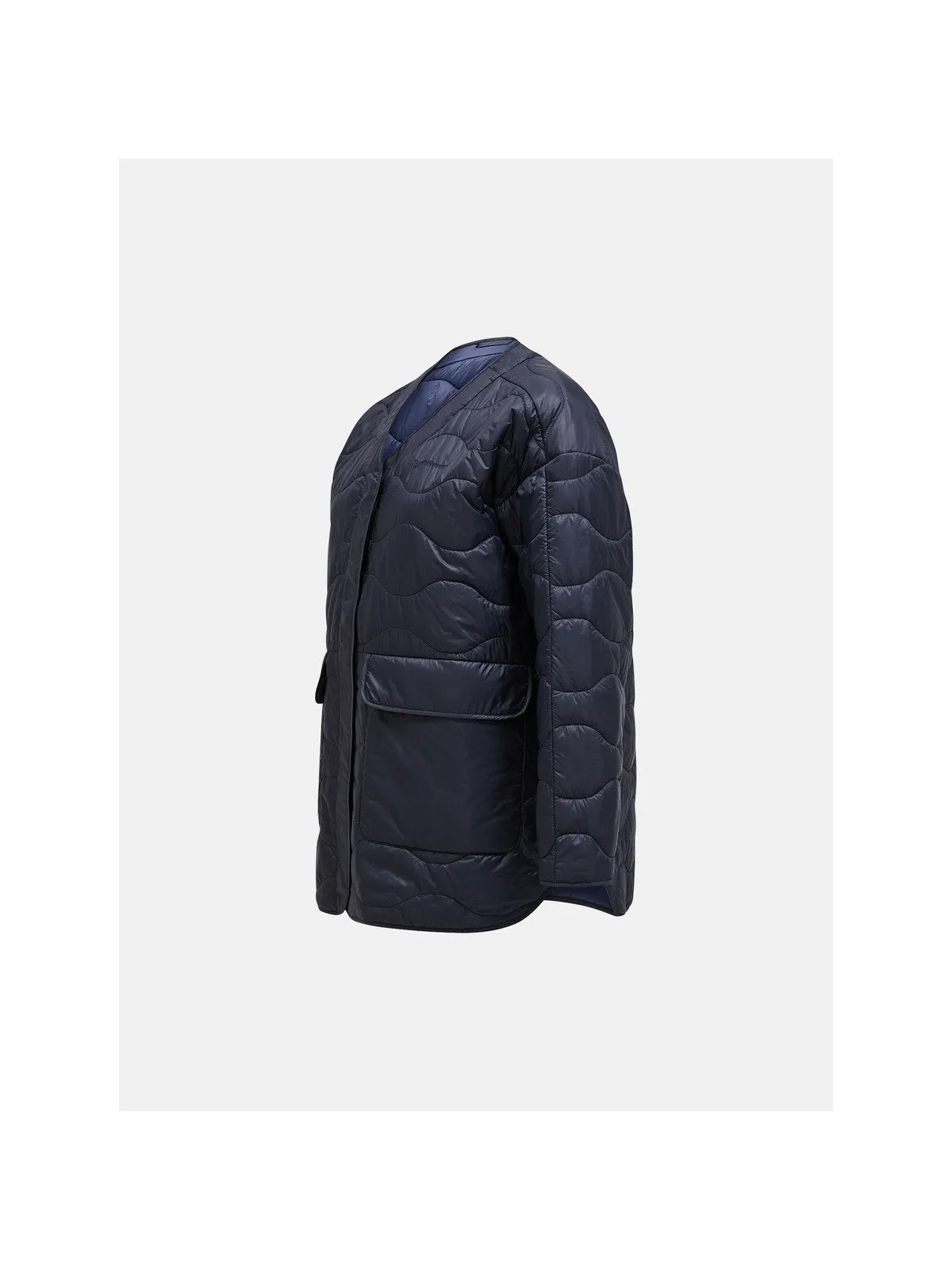 Kurtka Peak Performance W Quilted Oversized Liner czarny