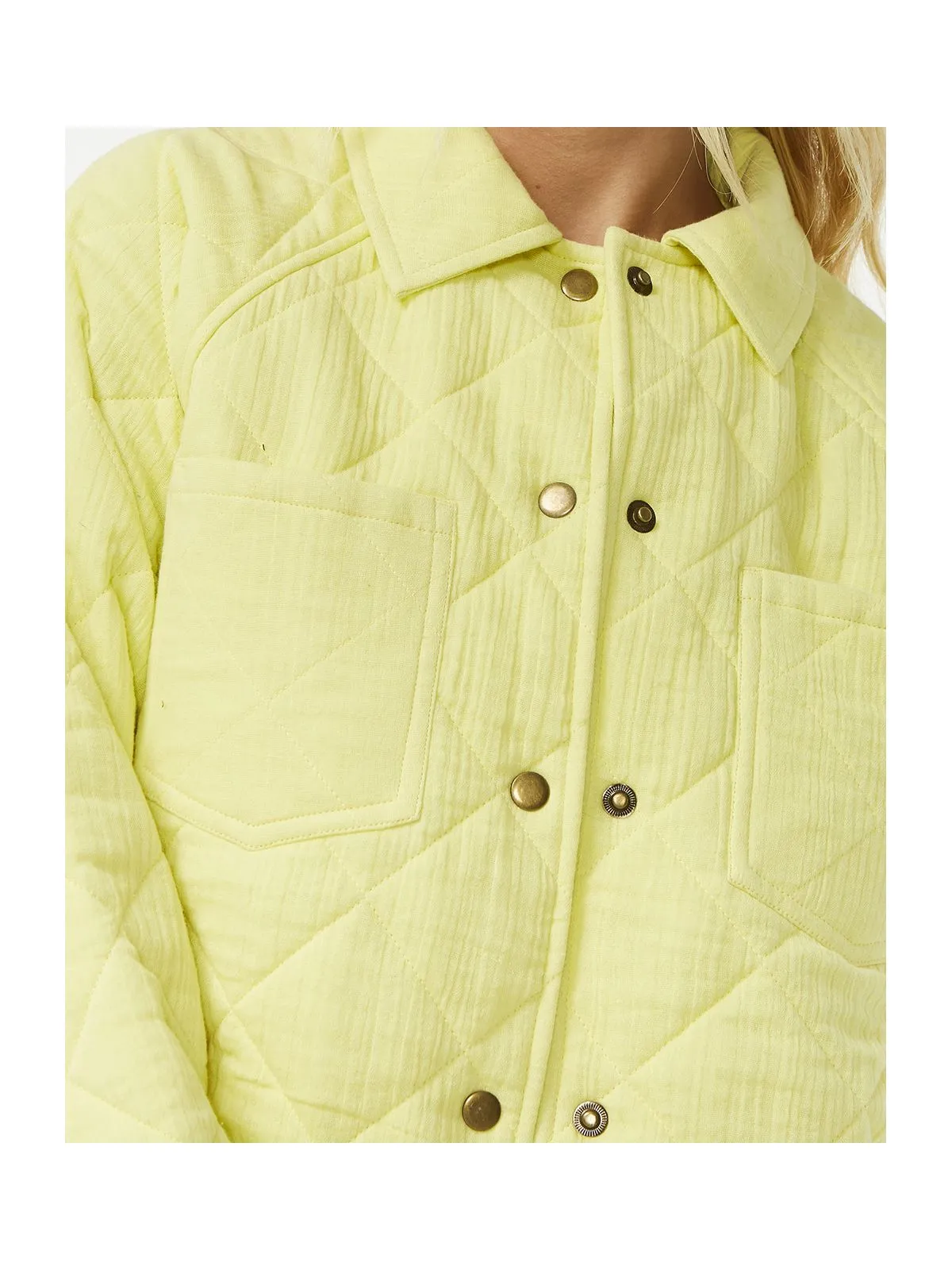 Kurtka RIP CURL Premium Surf Quilted Jacket żółty