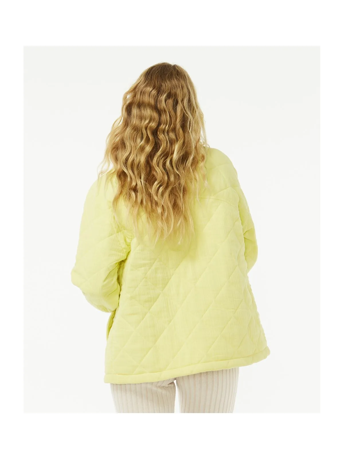 Kurtka RIP CURL Premium Surf Quilted Jacket żółty