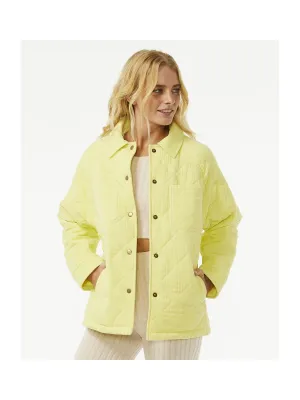 Kurtka RIP CURL Premium Surf Quilted Jacket żółty