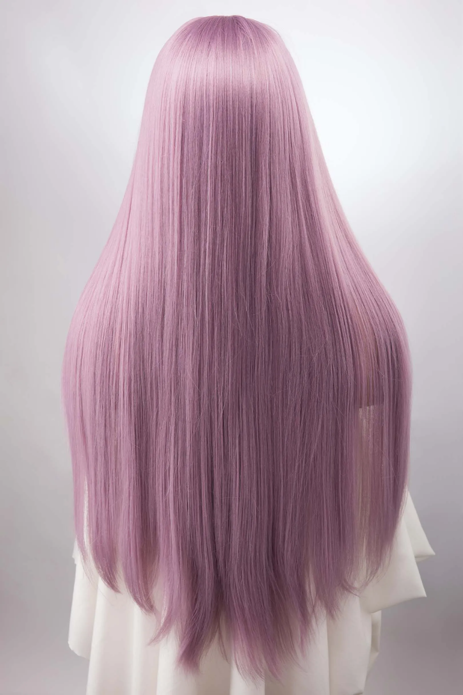 Lavender Straight Lace Front Synthetic Wig Kylin