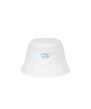 LE SONNET Milk Bucket Hat - White