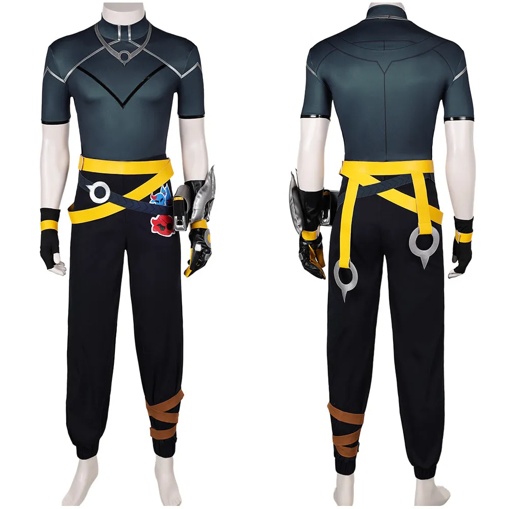 League of Legends Ezreal  Heartsteel Outfit Cosplay Costume Halloween Carnival Suit