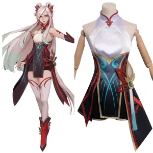 League of Legends - Irelia Cosplay Costume Outfits Halloween Carnival Suit