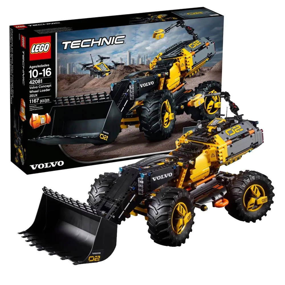 LEGO 42081 Technic - Volvo Concept Wheel Loader ZEUX