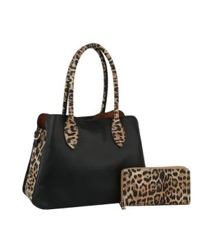 Leopard Color Block 2 Piece Set