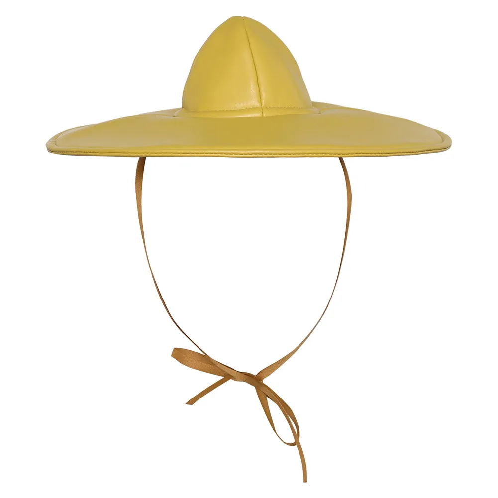 Lies of Pinocchio Kids Yellow Hat Cosplay Cap Halloween Carnival Accessories