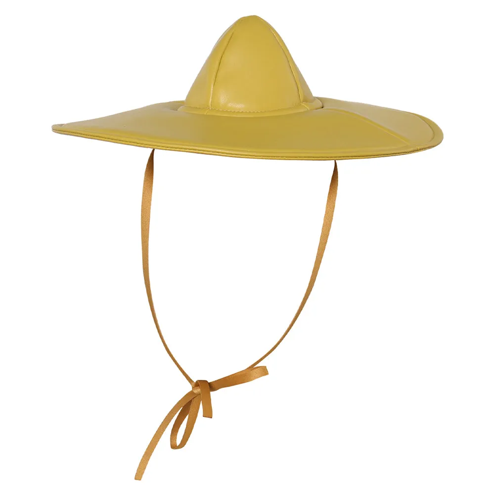 Lies of Pinocchio Kids Yellow Hat Cosplay Cap Halloween Carnival Accessories