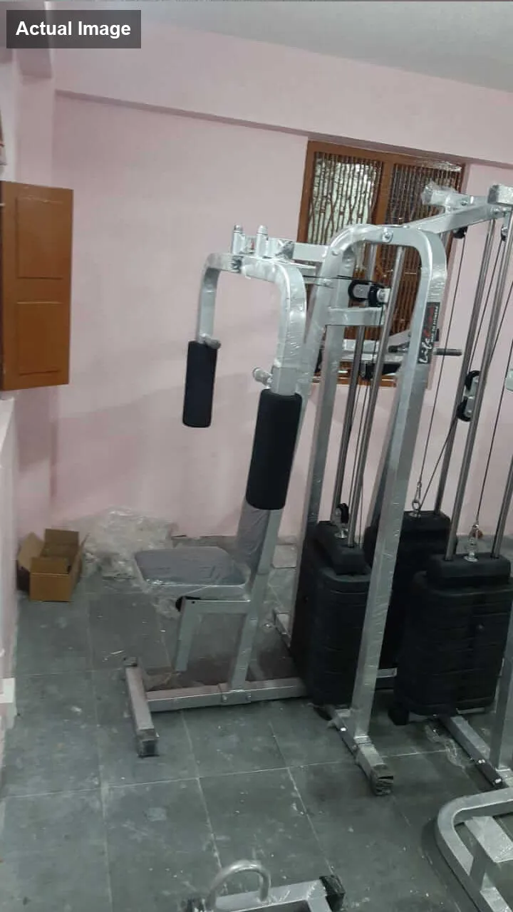 Lifeline Fitness Equipment 6 Station Home Gym with 3 Weight Lines || Available on EMI
