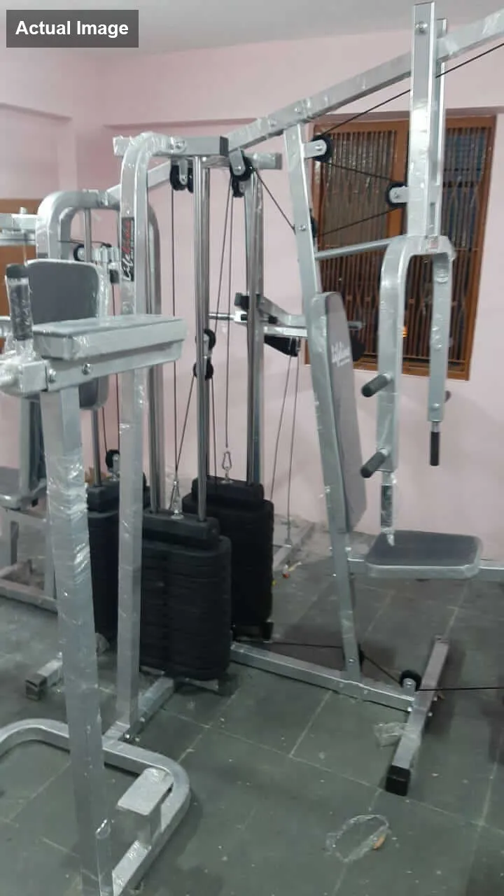 Lifeline Fitness Equipment 6 Station Home Gym with 3 Weight Lines || Available on EMI