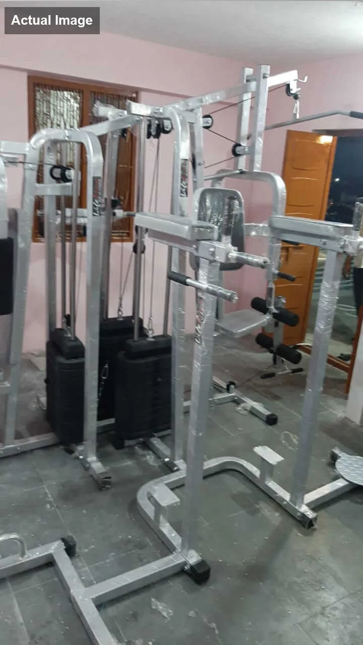 Lifeline Fitness Equipment 6 Station Home Gym with 3 Weight Lines || Available on EMI