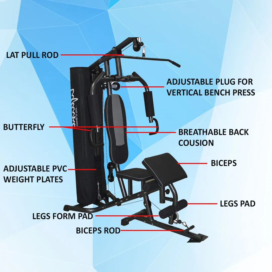 Lifeline Home Gym HG005 - 150 LBS