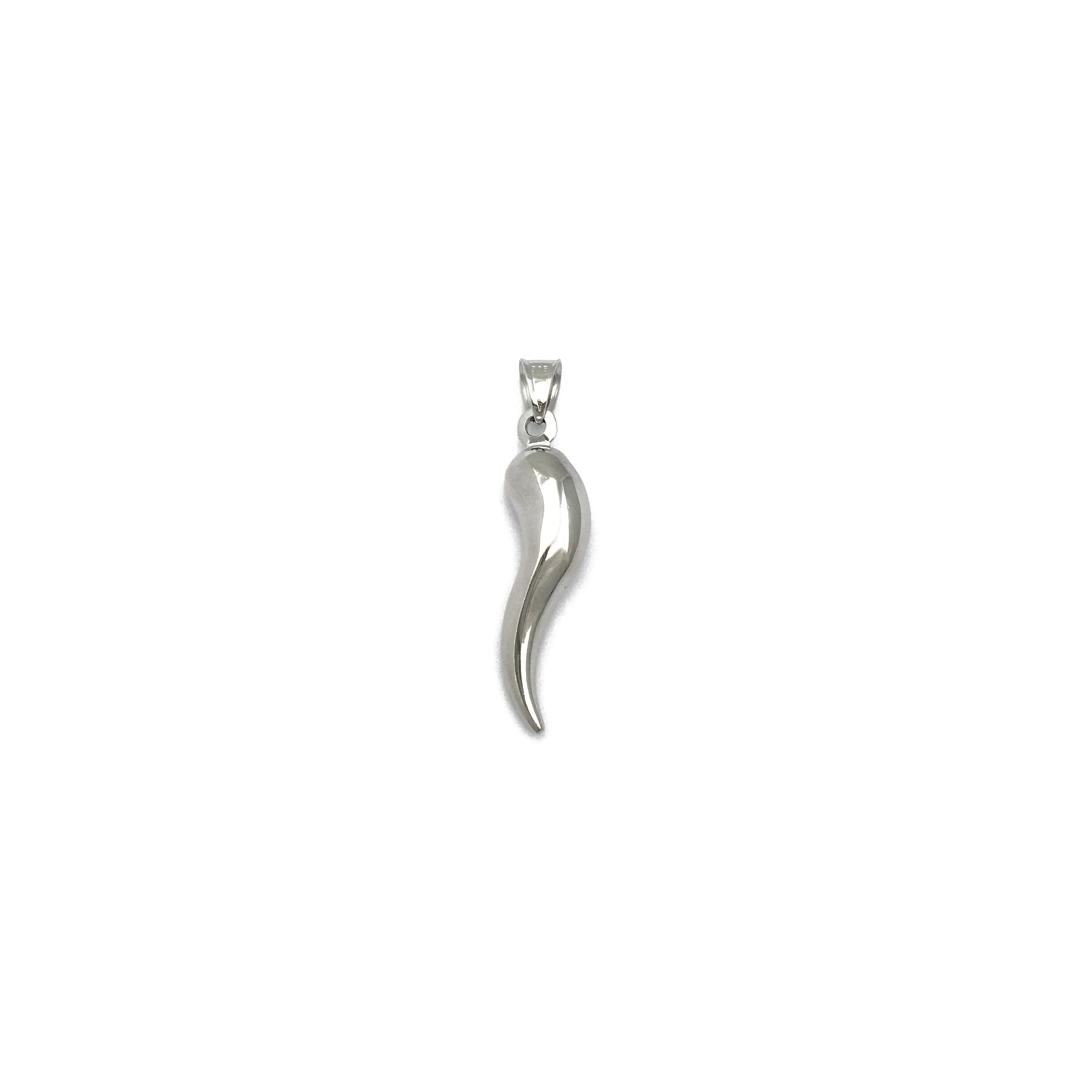 Lightweight Cornicello (Italian Horn) Pendant (14K)
