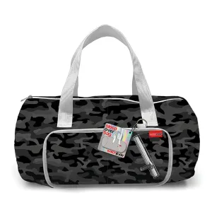 Lightweight Foldable Sleepover Bag - Black Camo
