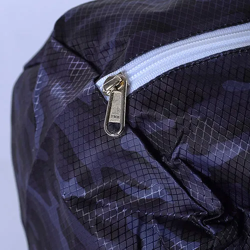 Lightweight Foldable Sleepover Bag - Black Camo