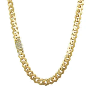 Lightweight Monaco Chain (14K)