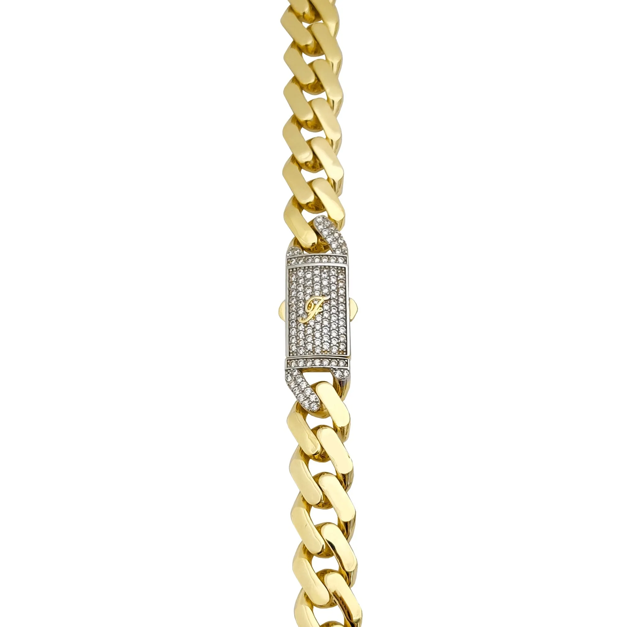 Lightweight Monaco Cuban Chain (14K)