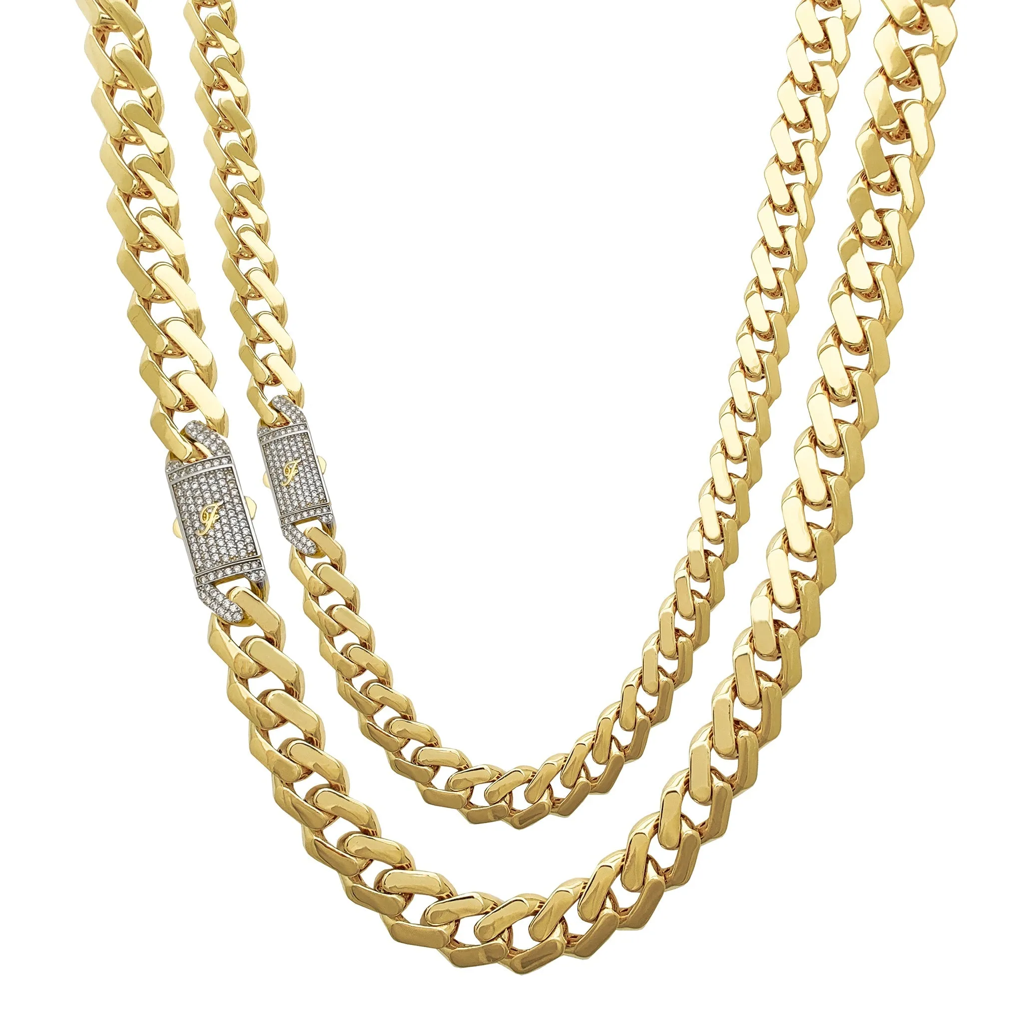 Lightweight Monaco Cuban Chain (14K)