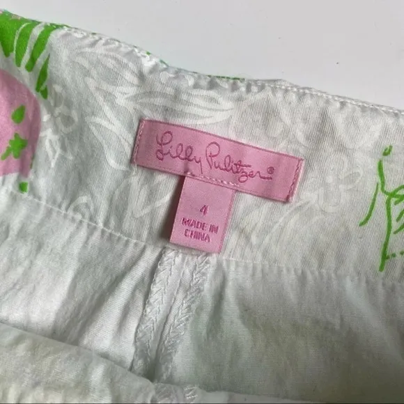 Lilly Pulitzer • January Skort in Lioness Patch Green White