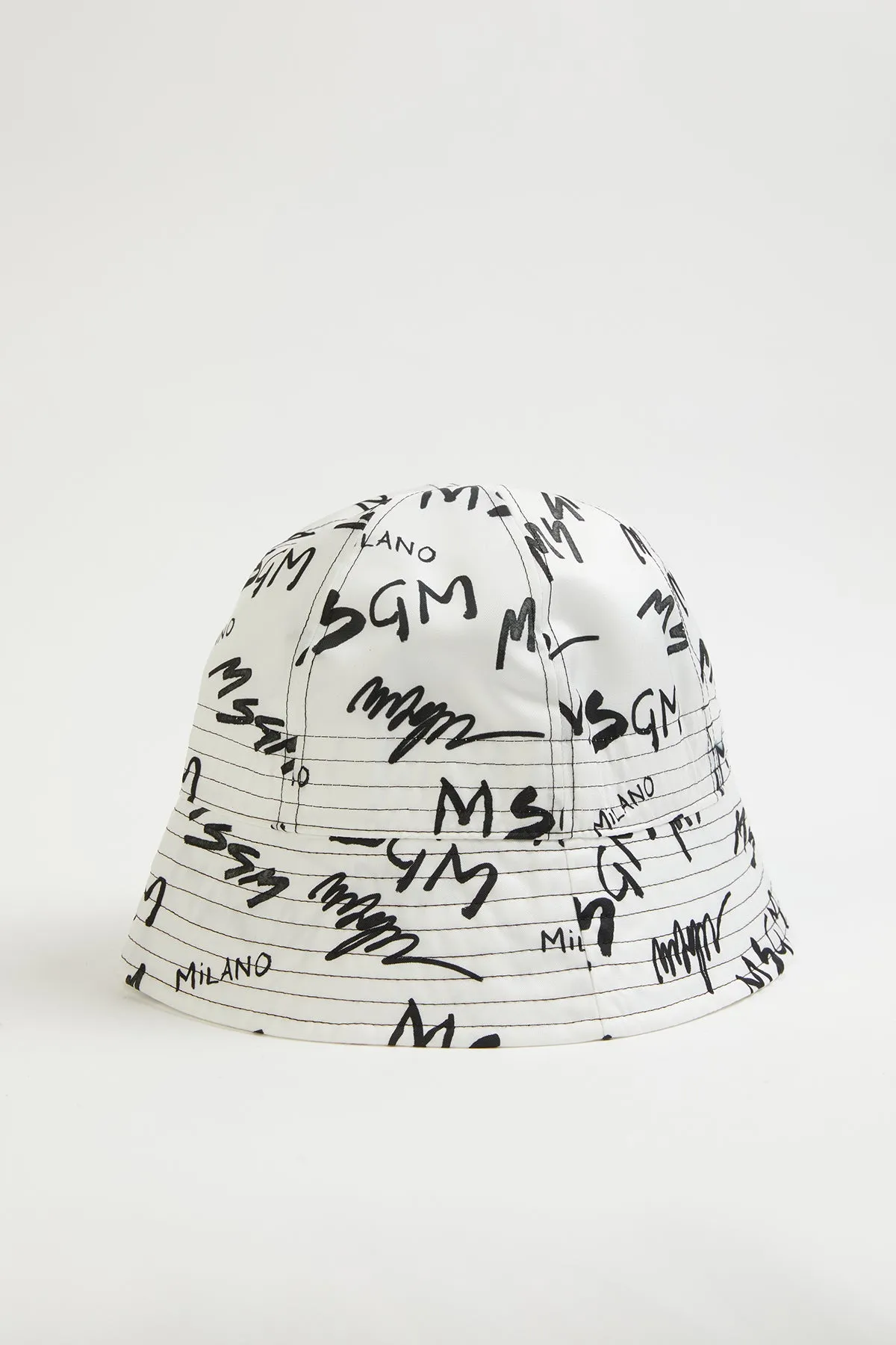 LOGO-PRINT BUCKET HAT