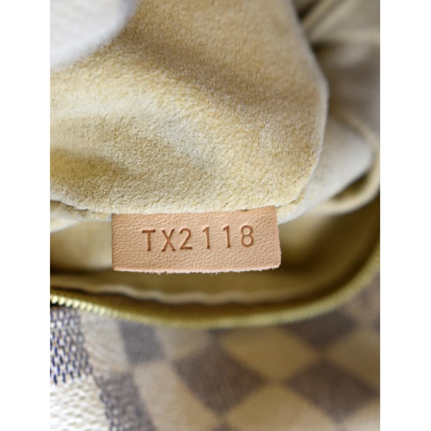 LOUIS VUITTON Artsy MM Damier Azur Hobo Bag White