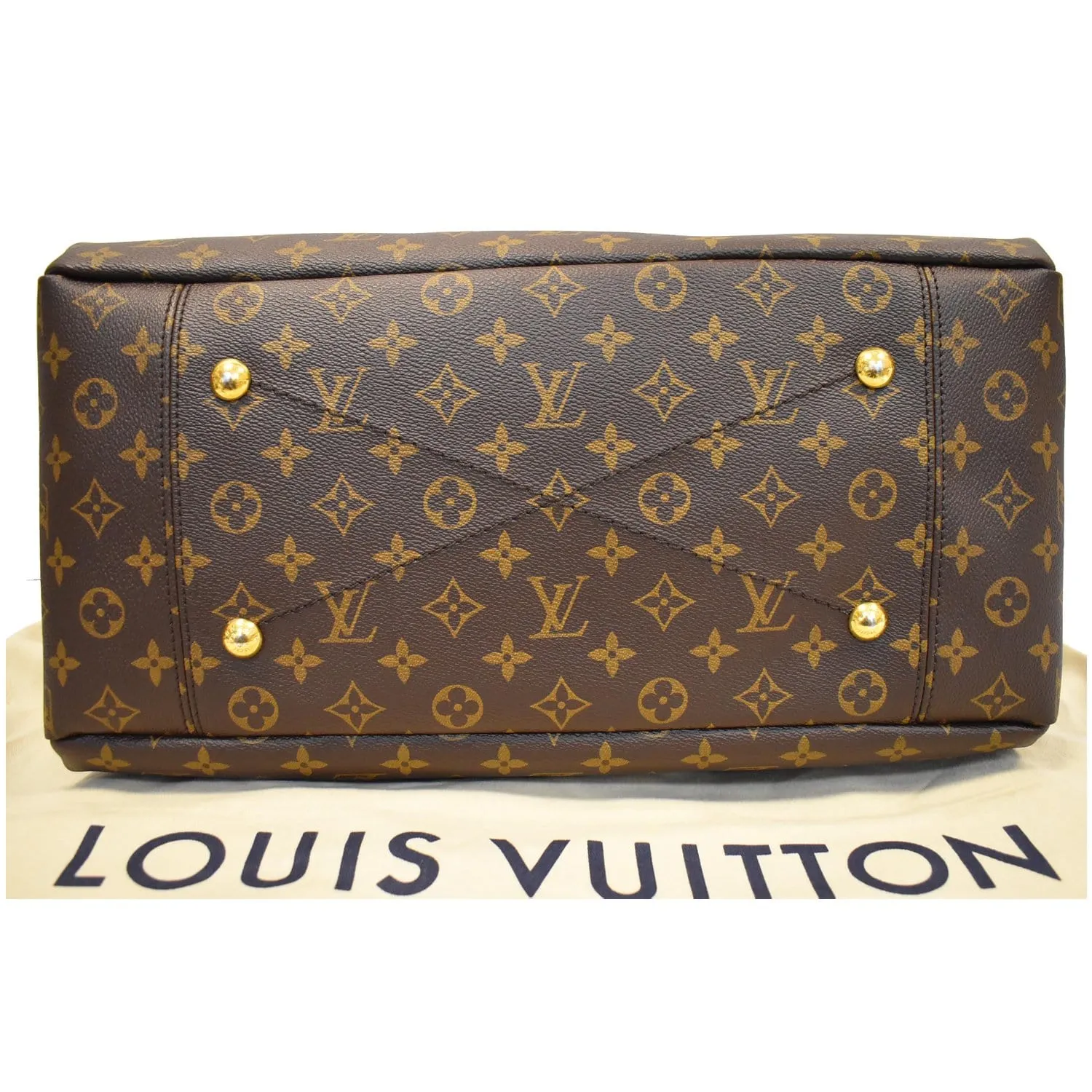 LOUIS VUITTON Artsy MM Monogram Canvas Hobo Bag Brown