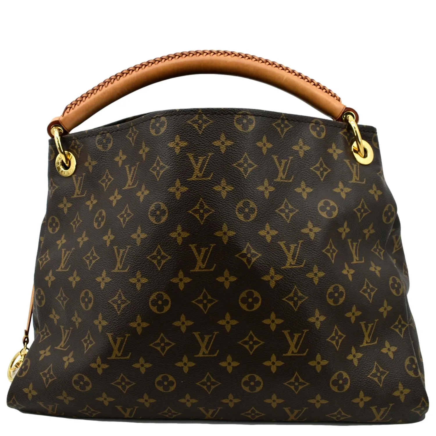 LOUIS VUITTON  Artsy MM Monogram Canvas Hobo Bag Brown